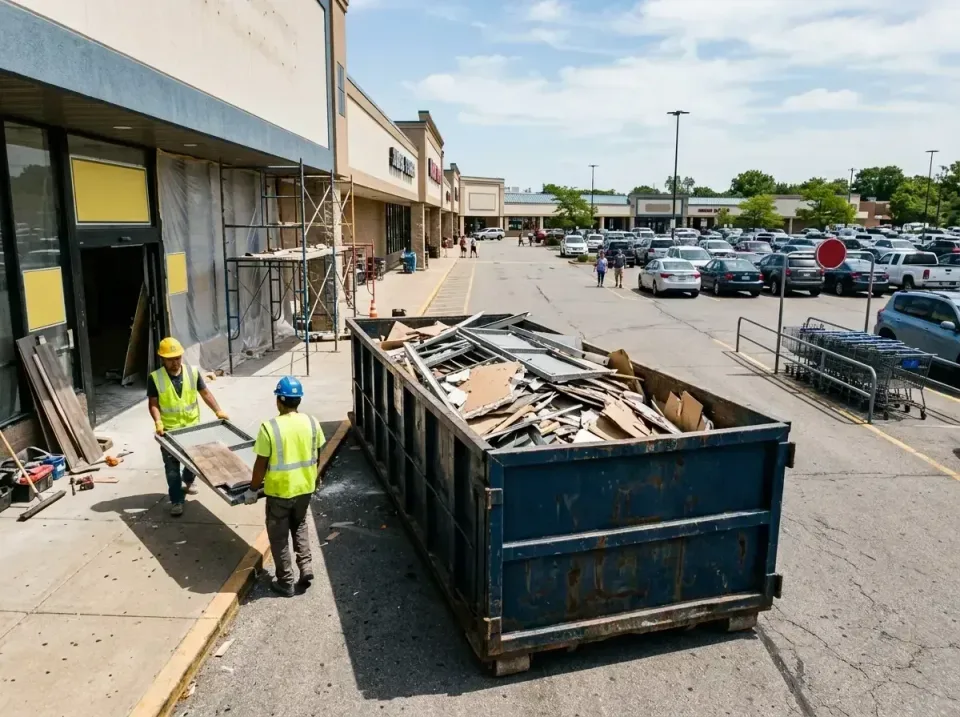 retail-store-renovation-debris-003 — frequently asked questions, Roll-off Dumpster Rentals in Jacksonville, AL